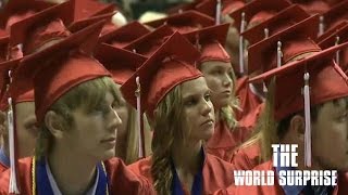 Soldier Surprises Little Sister at High School Graduation [upl. by Younglove]