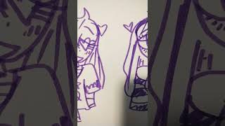 Old and new duet art old drawing shortsvideo [upl. by Laughry]