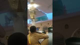 Roza e Rasool  Gumbad e khazra  Azan in Masjid e Nabwi subhanallah [upl. by Afas]