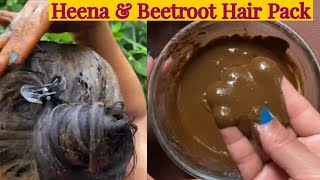 quotDiy Henna amp Beetroot Hair Packquot  Natural Beauty Solutionspritikapitara743 [upl. by Anul671]