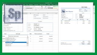 Excel  Crear factura automática en Excel Tutorial en español HD [upl. by Ahsaya]