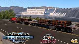 ATS  Updated Ruda Freightliner Classic XL  Updated Stiletto Paint Job [upl. by Lau]