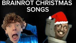 RANKING BRAINROT CHRISTMAS SONGS⁉️ [upl. by Arzed649]