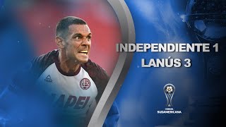 Independiente vs Lanús 13  RESUMEN  Cuartos de Final  CONMEBOL Sudamericana [upl. by Eimile]