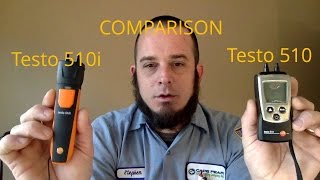 HVAC Tools Testo 510 and 510i Comparison [upl. by Davey579]