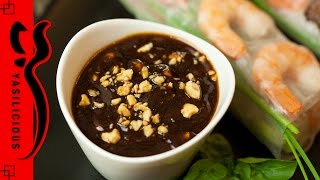 HOISIN CHILI SAUCE  super zu Sommerrollen Frühlingsrollen und gebackenen Wan Tans [upl. by Boylston460]