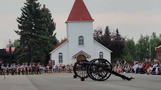 Firing of the Canyon  RCMP Sunset Parade [upl. by Virendra]