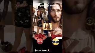 Jesus vs Satan jesiis jesuschrist god catholic Jesus edit jesus fe [upl. by Jacie1]