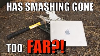 Bored Smashing  MacBook [upl. by Zoilla]