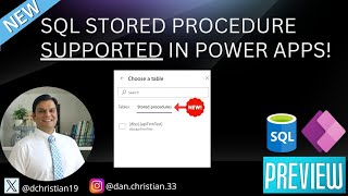 SQL Stored Procedure Supported In Power Apps [upl. by Ssegrub]