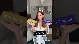 Monolingual VS Bilingual dictionary languagelearning deutschlernen learngerman [upl. by Micki]