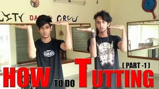 best tutting tutorial by versatility dance crew  part 1 [upl. by Llyrat544]