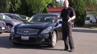 2010 Infiniti G37S 6 speed review  A quick look at the 2010 Infiniti G37S sedan [upl. by Winfrid]