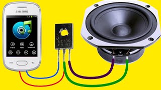 Como Hacer un Amplificador de Audio Casero Super Potente con Materiales Reciclados [upl. by Maribelle826]