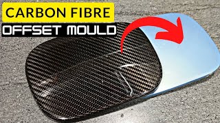 How to make a Carbon Fibre cover OFFSET MOULD Using Sheetwax Carbon Fiber [upl. by Aehcsrop]