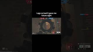 The LUCKIEST lag play in Rainbow Six Siege rainbowsixsiege rainbowsixgameplay gamer [upl. by Casi]