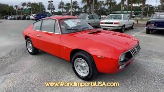 USED 1972 LANCIA FULVIA SPORT ZAGATO 13 S  FRAMEON RESTORATION at World Imports USA  Beac [upl. by Genia]