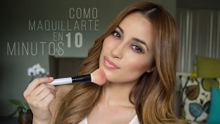 Cynthia  Como maquillarte en 10 minutos [upl. by Welker]