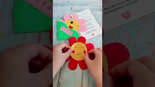 cara membuat bunga simple kerajinan dari kertas origami how to make origami origami easy [upl. by Jolda]