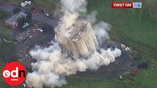 A giant building implosion in Australia goes wrong [upl. by Gintz526]