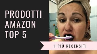 PRODOTTI AMAZON CON PIÙ RECENSIONI POSITIVE TOP 5 [upl. by Rentsch]