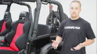 Corbeau Safari Rear Bench Install [upl. by Baggs]