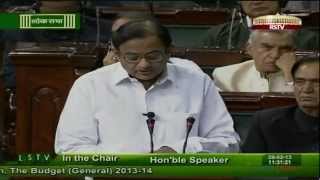 Union Budget 201314 speech by Finance Minister [upl. by Nikita523]