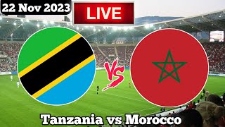 Tanzania Vs Morocco Live Match Today [upl. by Eleen]