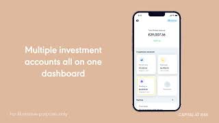 The Wahed app Multiple investment accounts on one dashboard [upl. by Llaccm]