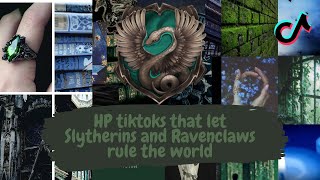 ⚡ HP tiktoks that let Slytherins 🐍 and Ravenclaws 🦅 rule the world 👑 [upl. by Einnoc]