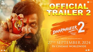 Dharmaveer 2  Trailer 2  Hindi  27 September  Pravin Tarde  Prasad Oak  Kshitish Date [upl. by Willcox]