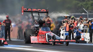 Steve Torrence wins a thrilling Top Fuel final in Brainerd [upl. by Edurtreg]