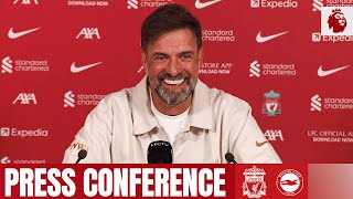 Liverpool vs Brighton Press Conference  Jürgen Klopp [upl. by Rojas]