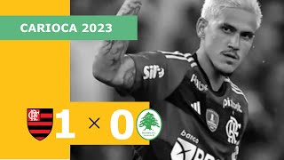 Flamengo 1 x 0 Boavista  Gol  0102  Campeonato Carioca 2023 [upl. by Aihsal]