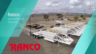 Ranco Belly Dump  New LW2140 Bottom Dump Trailer [upl. by Selrhc100]