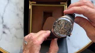 Unboxing NEW Accutron Spaceview DNA Electrostatic Watch 2020 [upl. by Ivad]