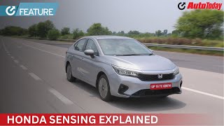 Honda Sensing Explained ft Honda City Hybrid eHEV  Feature [upl. by Faruq]