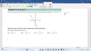 Matura próbna Operon listopad 2023 zadanie 12 [upl. by Halimeda]
