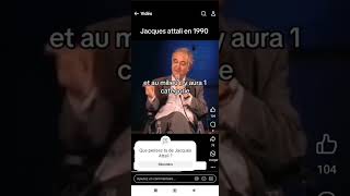 Jacques Attali en 1990 [upl. by Einittirb598]