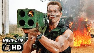 COMMANDO Clip  quotCommando Rampagequot 1985 Arnold Schwarzenegger [upl. by Ardnohsed]