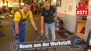 Reifen verliert alle zwei Tage 05 bar Druck 🤔Wir fahren zum VulkaniseurMeister  MB 560 SEC 🤩 [upl. by Zilevi]