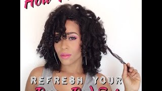 How To Refresh Your Perm Rod Set  Tia Kirby [upl. by Hayarahs]