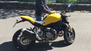 Ducati Monster 821 Sound [upl. by Anatolio]