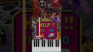 Smile Cat amp Zookeeper Jump Over Monster Smile Cat into Pit vs Aphmau Mtime4  Piano Tutorial [upl. by Ecraep]