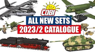 New sets from 20232 COBI catalogue  Tanks planes trains cars artillery cobi cobiCatalogue [upl. by Eipper]