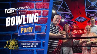 AIPMA Mobile Bowling Employee Event  August 2024 [upl. by Eidnam82]