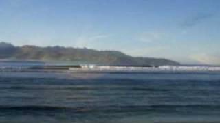 LOMBOK  GILI TRAWANGAN  SURF [upl. by Ainat]