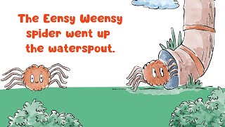 The Eensy Weensy Spider  Nursery Rhyme  Educational Video  Kids Song  toddlers Learning video [upl. by Egoreg]