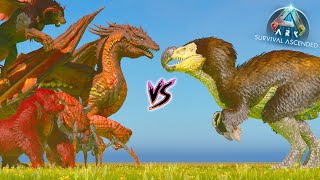 DODOREX vs THE ISLAND GUARDIANS  MANTICORE  Ark Ascended Battle Ep50 [upl. by Nnylyoj680]