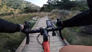 Dalton Canyon Gravel bike singletrack on the Specialized Diverge Elite E5 [upl. by Lekcim344]